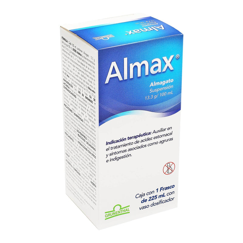 Almax Suspensión 13.3G/100Ml Con 1 (Almagato) - WeCare Pharma