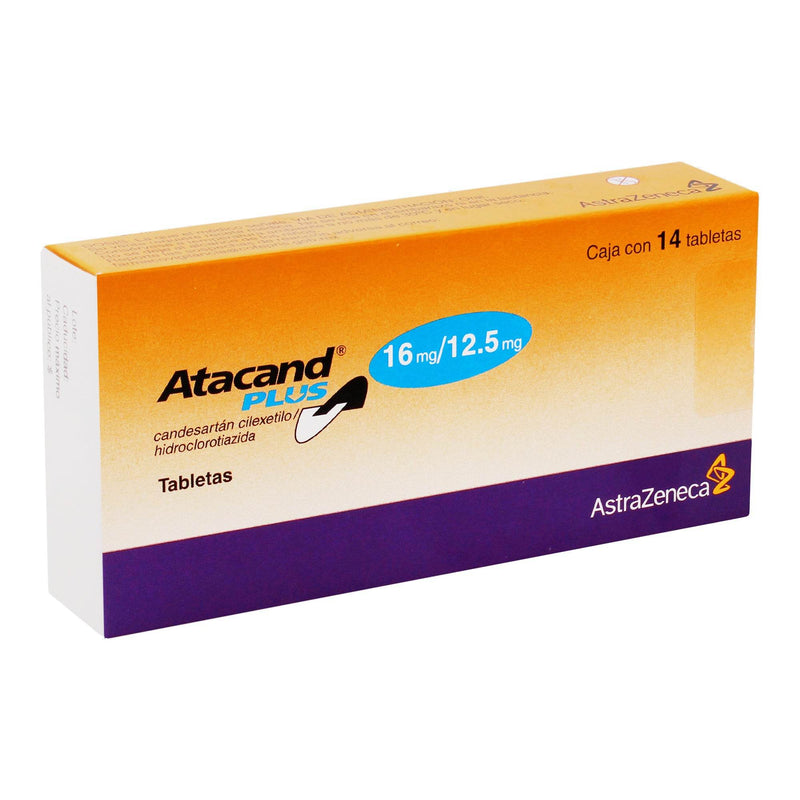 Atacand Plus 16Mg/12.5Mg Con 14 Tabletas (Candesartan/Hidroclorotiazida) - WeCare Pharma