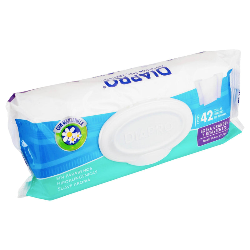 Toallitas Húmedas Diapro Con 42 - WeCare Pharma