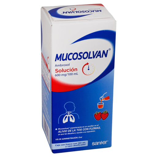 Mucosolvan (Ambroxol) Solución 600Mg/100 Ml 120Ml - WeCare Pharma