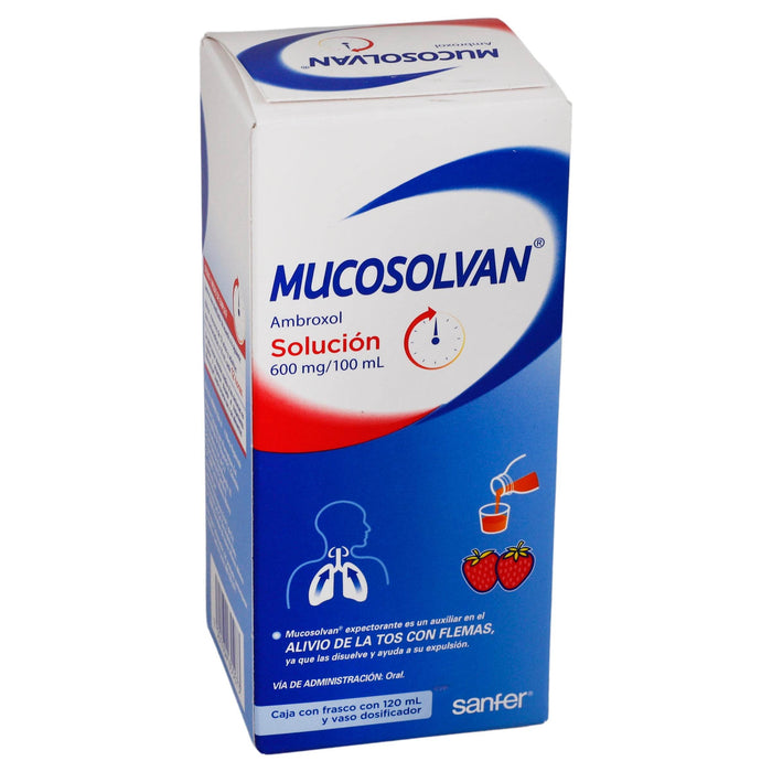 Mucosolvan (Ambroxol) Solución 600Mg/100 Ml 120Ml - WeCare Pharma