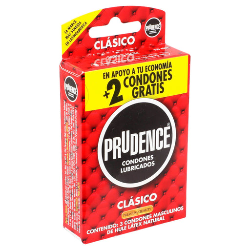 Condón Prudence Clasico Con 3 - WeCare Pharma