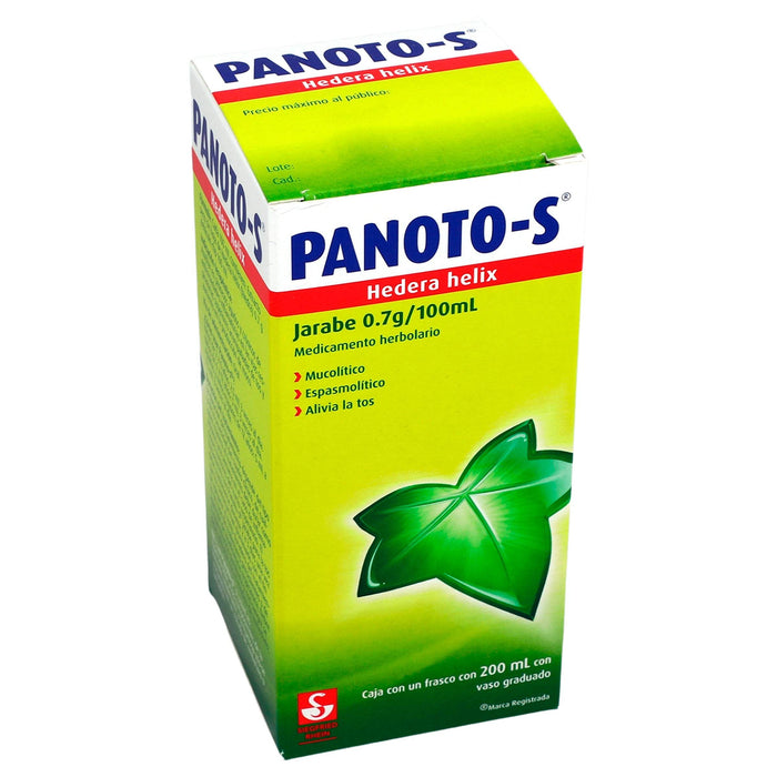 Panoto-S Jarabe 0.7G/100Ml 200Ml (Hedera Helix) - WeCare Pharma