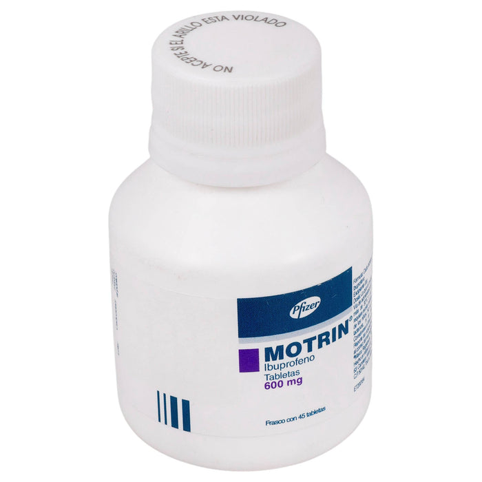 Motrin 600Mg Con 45 Tabletas (Ibuprofeno) - WeCare Pharma