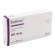 Eutirox 88Mcg Con 50 Tabletas (Levotiroxina Sodica) - WeCare Pharma