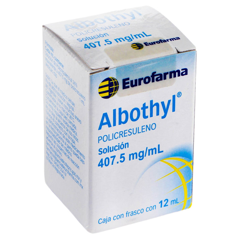 Albothyl Solución 407.5Mg 12Ml (Policresuleno) - WeCare Pharma
