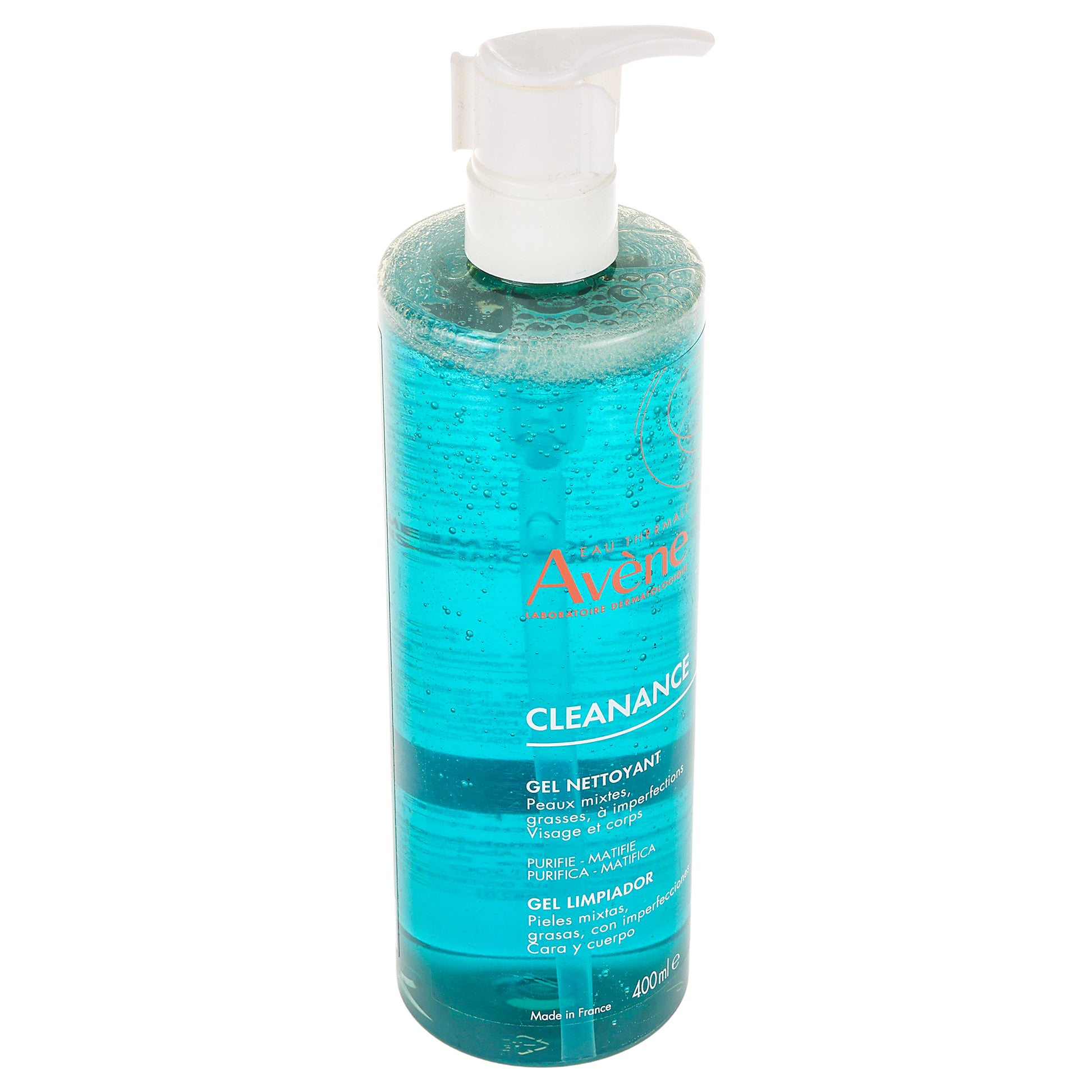 Avene Gel Limpiador Cleanance Piel Grasa 400Ml 2 - 3282770207774