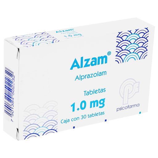 Alzam (Alprazolam) Tabletas 1Mg Con 30 - WeCare Pharma