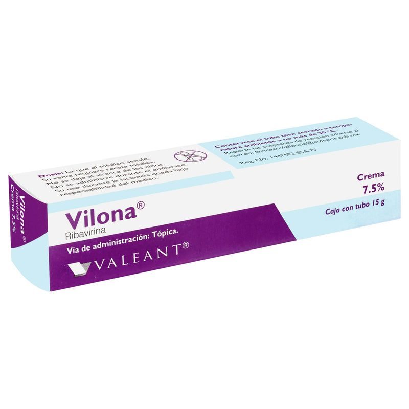 Vilona Crema 7.5% 15G (Ribavirina) - WeCare Pharma