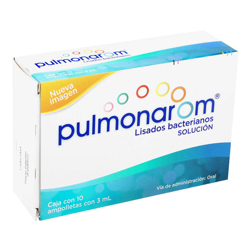 Pulmonarom 3Ml Con 10 Ampulas (Lisados Bacterianos) - WeCare Pharma