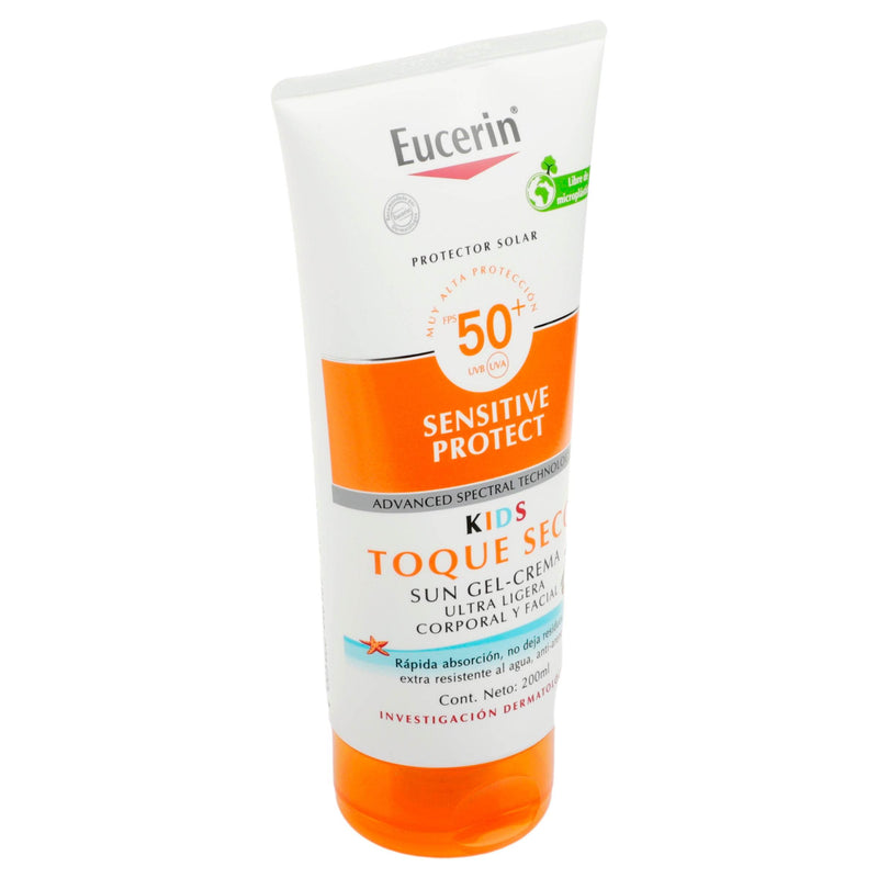 Eucerin Protector Solar Kids Toque Seco 50Fps 200Ml - WeCare Pharma
