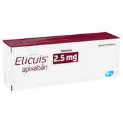 Elicuis 2.5Mg Con 60 Tabletas (Apixaban) - WeCare Pharma