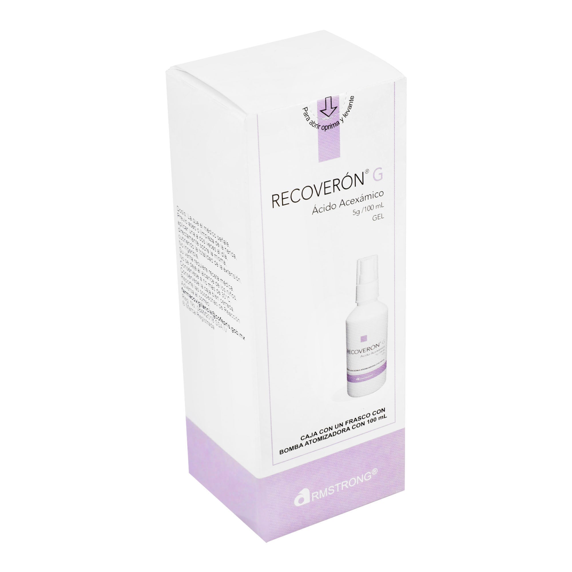 Recoveron G Gel 5G 100Ml (Acido Acexamico) 2 - 7501089804501