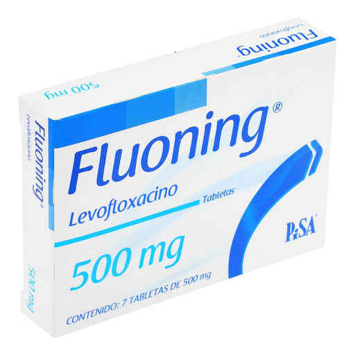 Fluoning 500Mg Con 7 Pisa Tabletas (Levofloxacino) - WeCare Pharma