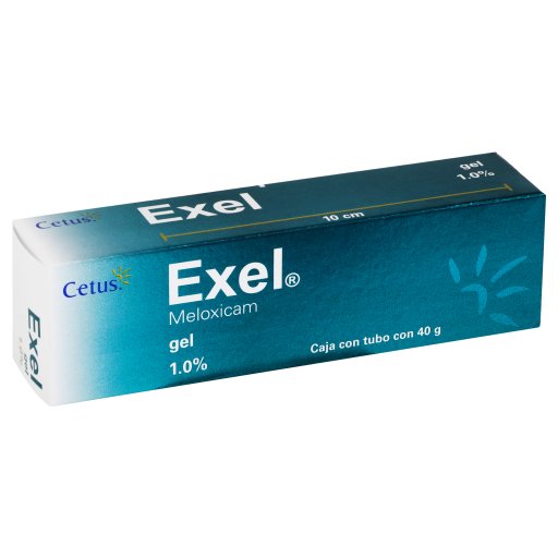 Exel Gel 1% Tubo 40G (Meloxicam) 2 - 7501314703463