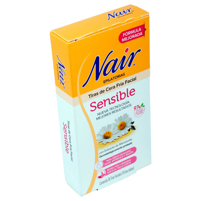 Tira De Cera Fria Facial Nair Con 36 - WeCare Pharma
