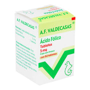 A.F. Valdecasas 5Mg Con 96 Tabletas (Acido Folico) - WeCare Pharma