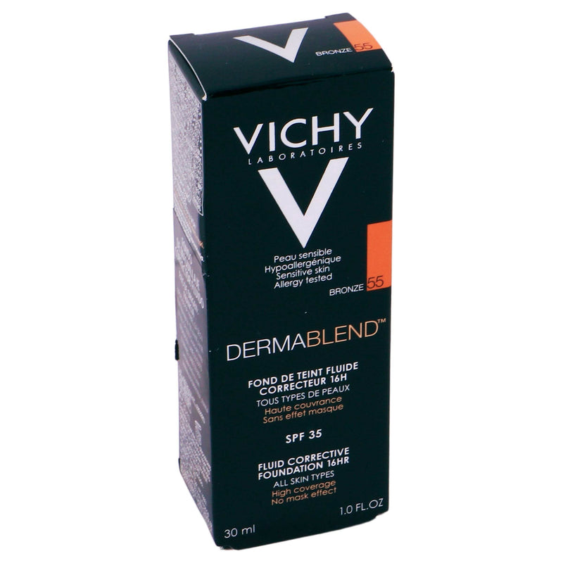 Vichy Dermablend Fluido 55 Bronce Fps35 20Ml - WeCare Pharma