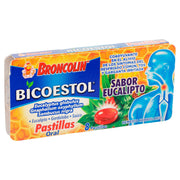 Broncolin Bicoestol Pastillas Eucalipto Con 8 - WeCare Pharma