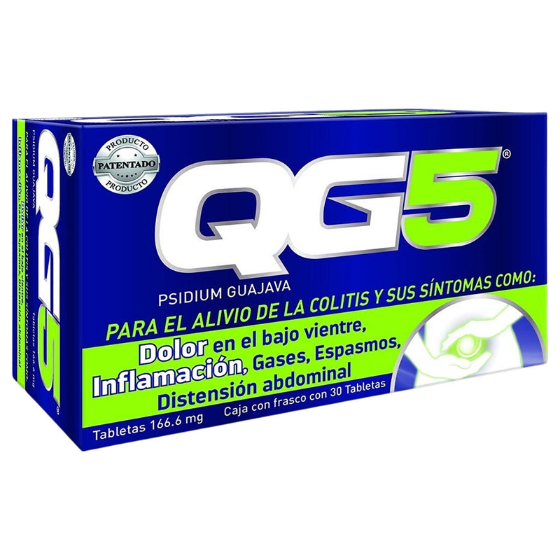 Qg5 166.6Mg Con 30 Tabletas (Psidium Guajava) - WeCare Pharma