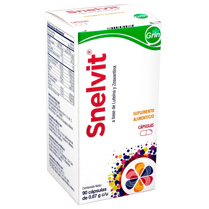Snelvit 0.87G Con 90 Capsulas (Luteina/Zeaxantina) - WeCare Pharma