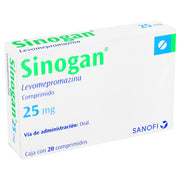 Sinogan (Levomepromazina) Tabletas 25Mg Con 20 - WeCare Pharma
