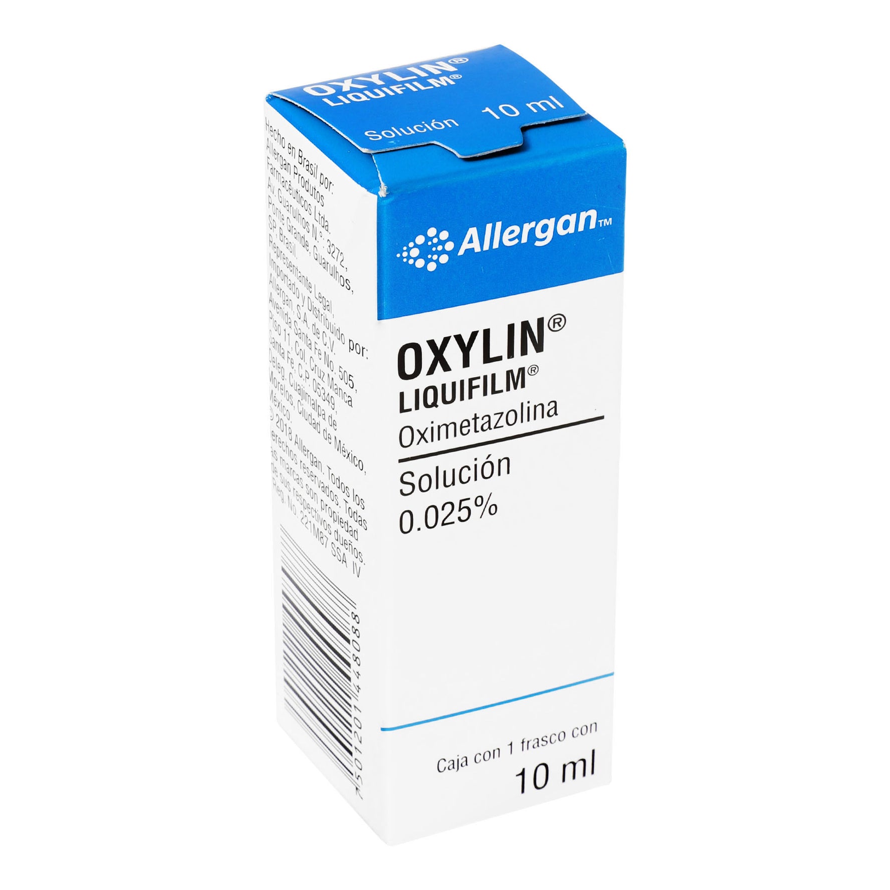 Oxylin Liquifilm Gotas 0.025% 10Ml (Oximetazolina) 2 - 7501201448088