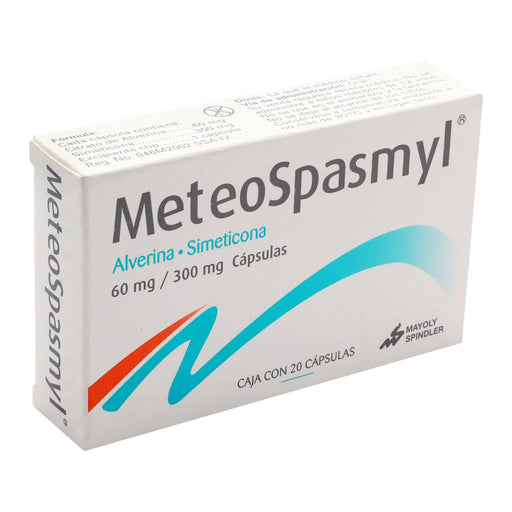 Meteospasmyl 60Mg/300Mg Con 20 Capsulas (Alverina/Simeticona) 2 - 7501088504501