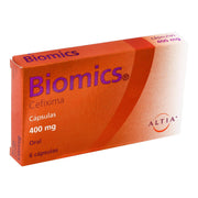Biomics 400Mg Con 6 Capsulas (Cefixima) - WeCare Pharma