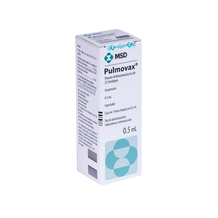 Pulmovax Frasco 0.5Ml Con 1 Ampulas (Vacuna Neumococo) 2 - 7501326007191