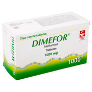 Dimefor 1000Mg Con 60 Tabletas (Metformina) - WeCare Pharma