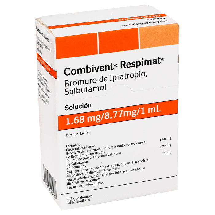 Combivent Respimat Spray 1.68Mg/8.77Mg/Ml Con 1 (Ipratropio/Salbutamol) - WeCare Pharma