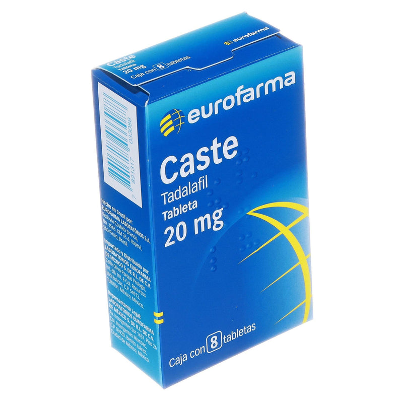 Caste (Tadalafil) Tabletas 20Mg Con 8 - WeCare Pharma