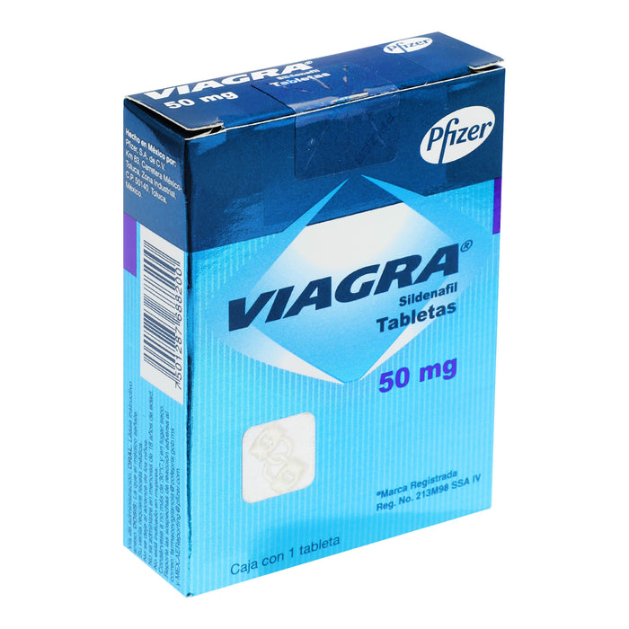 Viagra 50Mg Con 1 Tabletas (Sildenafil) 2 - 7501287688200