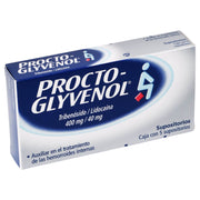 Procto-Glyvenol Supositorio 400/40Mg Con 5 (Tribenosido/Lidocaina) - WeCare Pharma