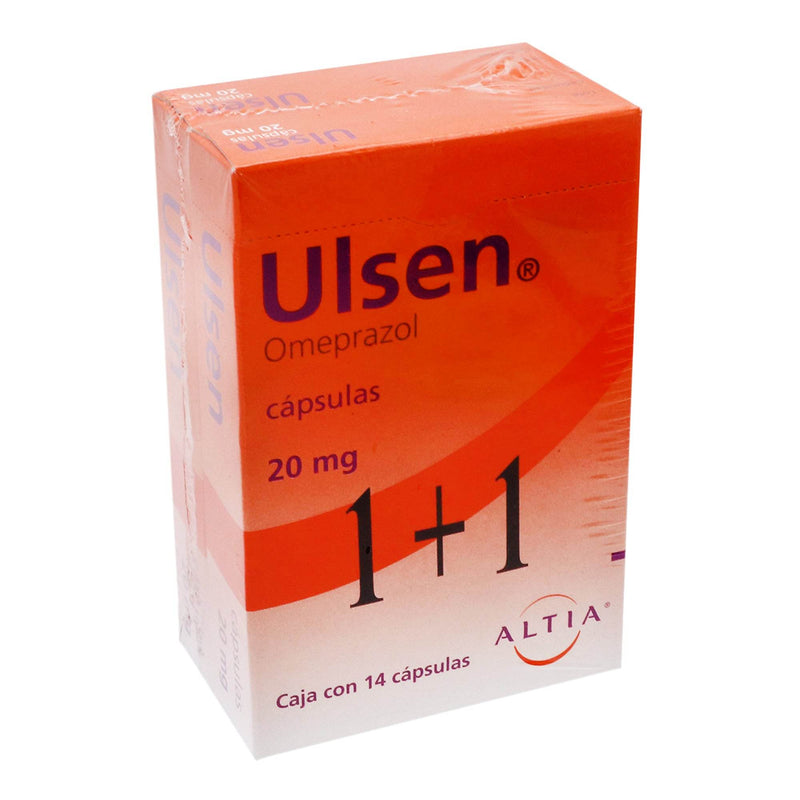 Ulsen 20Mg Con 28 Duo Pack Capsulas (Omeprazol) - WeCare Pharma