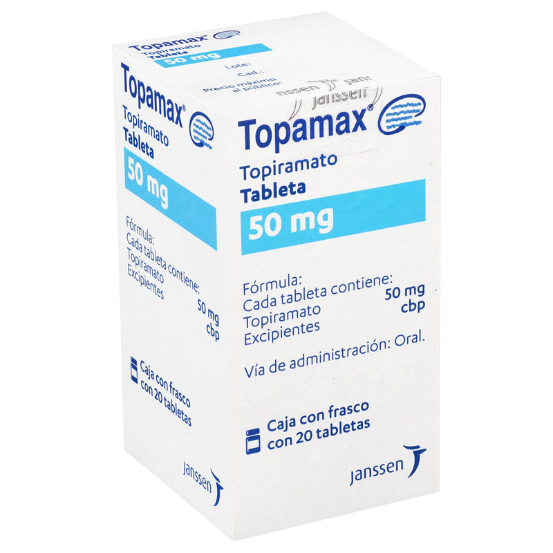 Topamax 50Mg Con 20 Tabletas (Topiramato) - WeCare Pharma