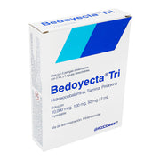 Bedoyecta Tri Jeringa 10 000Mcg/100Mg/50Mg/2Ml Con 5 (Hidroxocobalamina/Tiamina/Pridoxina) - WeCare Pharma