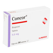 Concor 5Mg Con 30 Tabletas (Bisoprolol) - WeCare Pharma