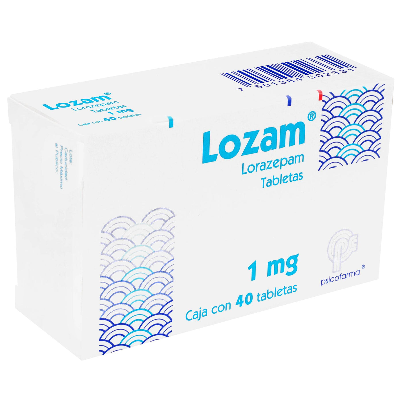 Lozam (Lorazepam) Tabletas 1Mg Con 40 — WeCare Pharma