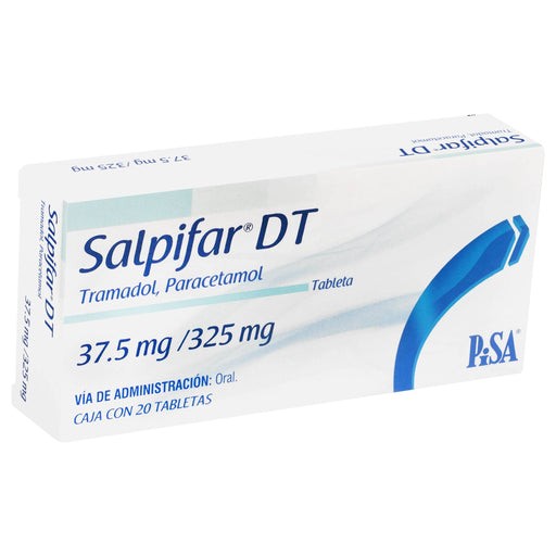 Salpifar 37.5/325Mg Con 20 Tabletas (Paracetamol/Tramadol) - WeCare Pharma