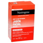 Neutrogena Jabón Deep Clean Intensive Barra 80G - WeCare Pharma