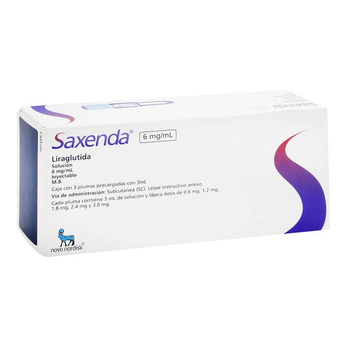 Saxenda Pluma 6Mg/Ml 3Ml Con 3 (Liraglutida) - WeCare Pharma