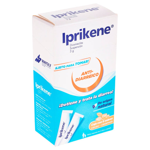 Iprikene Suspensión Antidiarreico Cacao Caramelo 3G Sobres Con 8 - WeCare Pharma