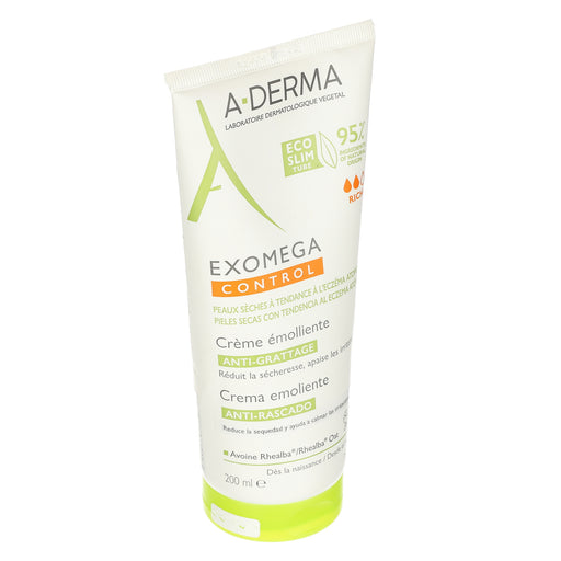 A-Derma Exomega Control Crema Emoliente 200Ml 2 - 3282770149678