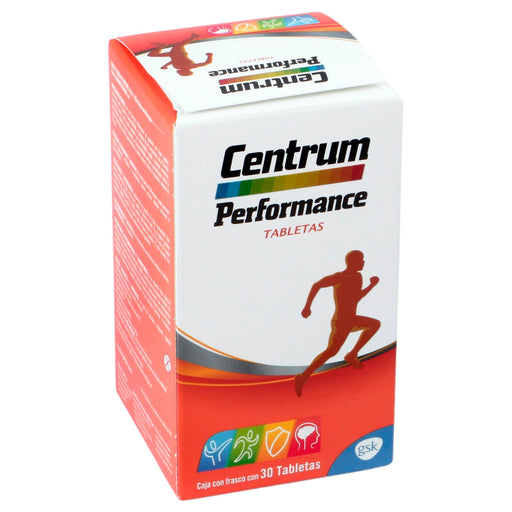 Centrum Performance Con 30 Tabletas (Multivitaminico/Complejo B/Ginkgo Biloba) - WeCare Pharma