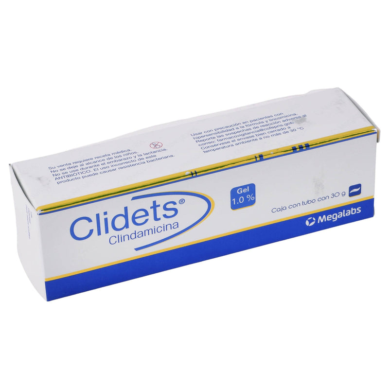 Clidets Gel 1% 30G (Clindamicina) - WeCare Pharma