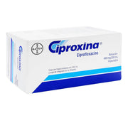 Ciproxina Frasco 400Mg/200Ml Con 1 Ampulas (Ciprofloxacino) - WeCare Pharma