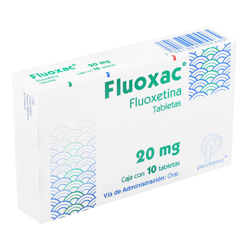 Fluoxac 20Mg Con 10 Tabletas (Fluoxetina) - WeCare Pharma