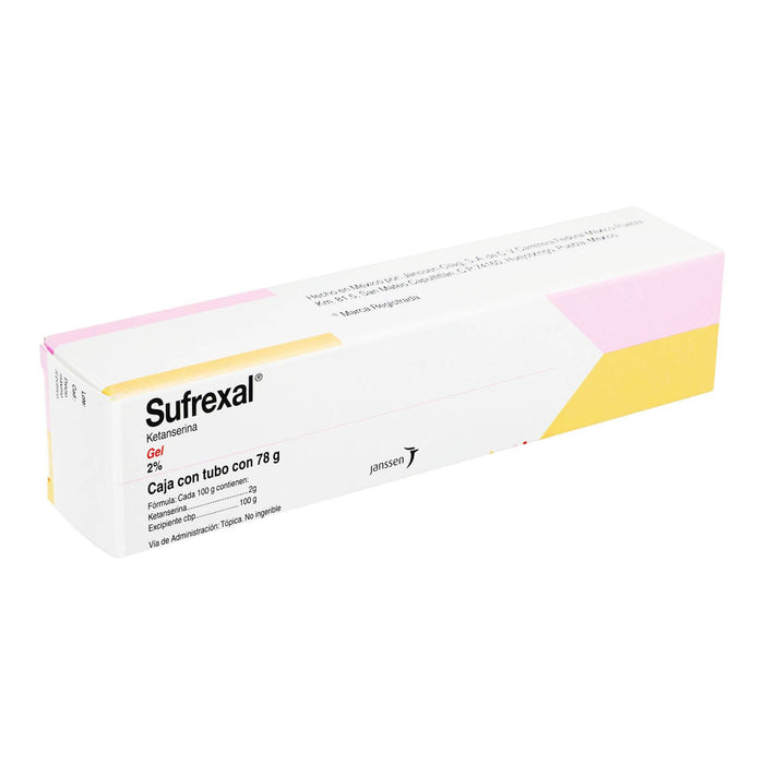 Sufrexal Gel 2% Tubo 78G (Ketanserina) - WeCare Pharma
